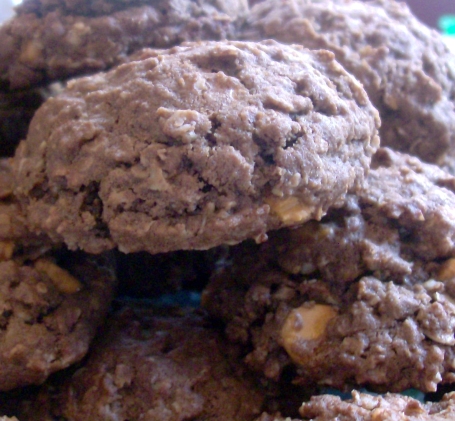 Chocolate Oatmeal Butterscotch Cookies
